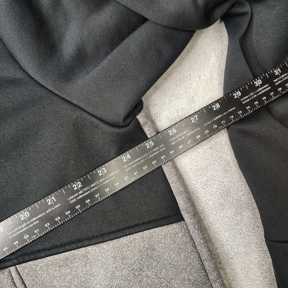 Under Armour Storm Hoodie Mens 2XL‎ Black Gray Colorblock Fleece Full Zip - Picture 11 of 16